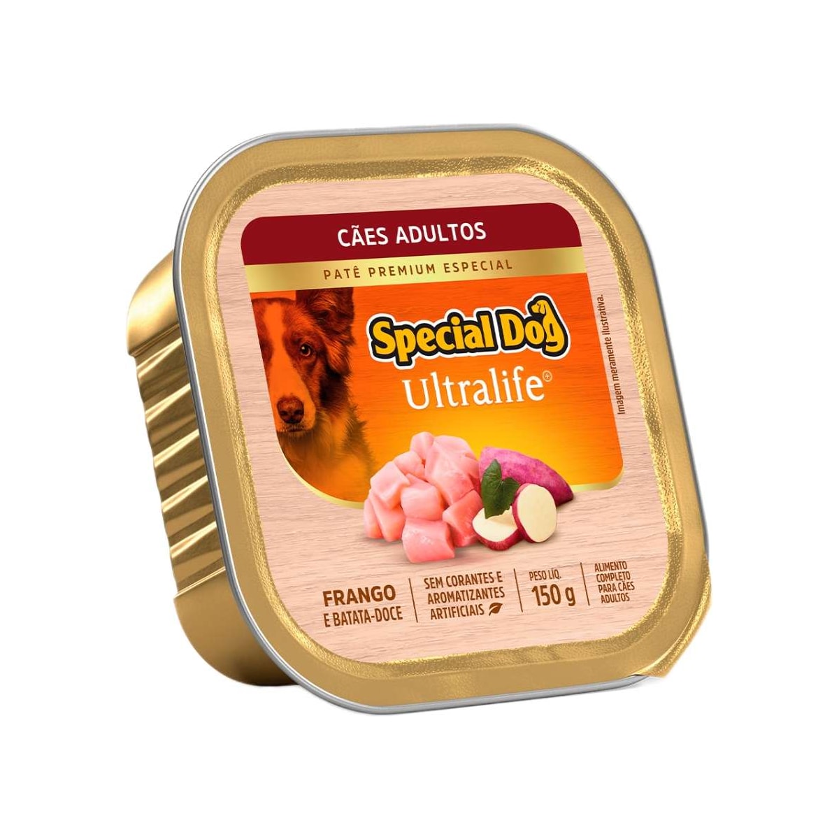 Patê Special Dog Adultos Frango 150g