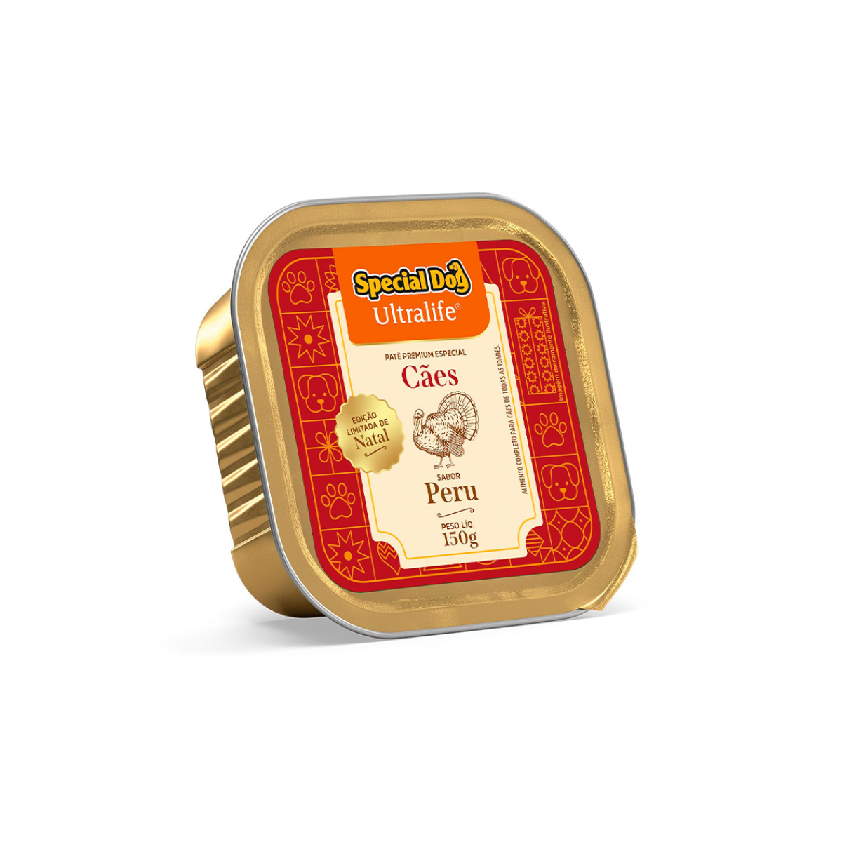 Patê Special Dog Ultralife Natal Peru 150g