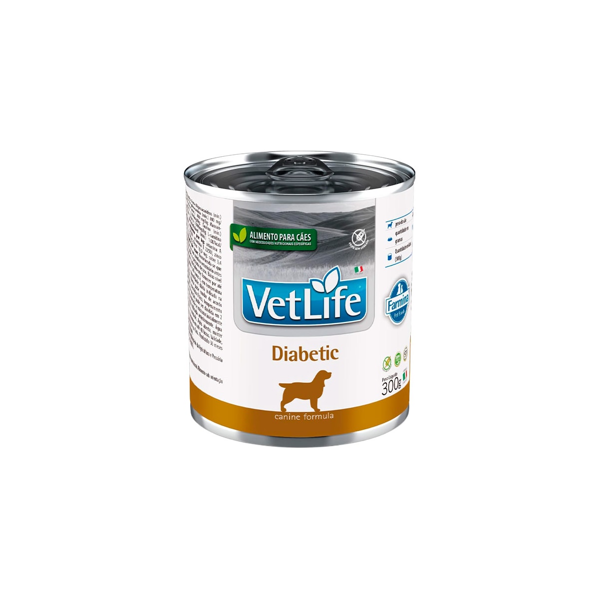 PATÊ VET LIFE CANINE WET ADULTO DIABETIC 300g