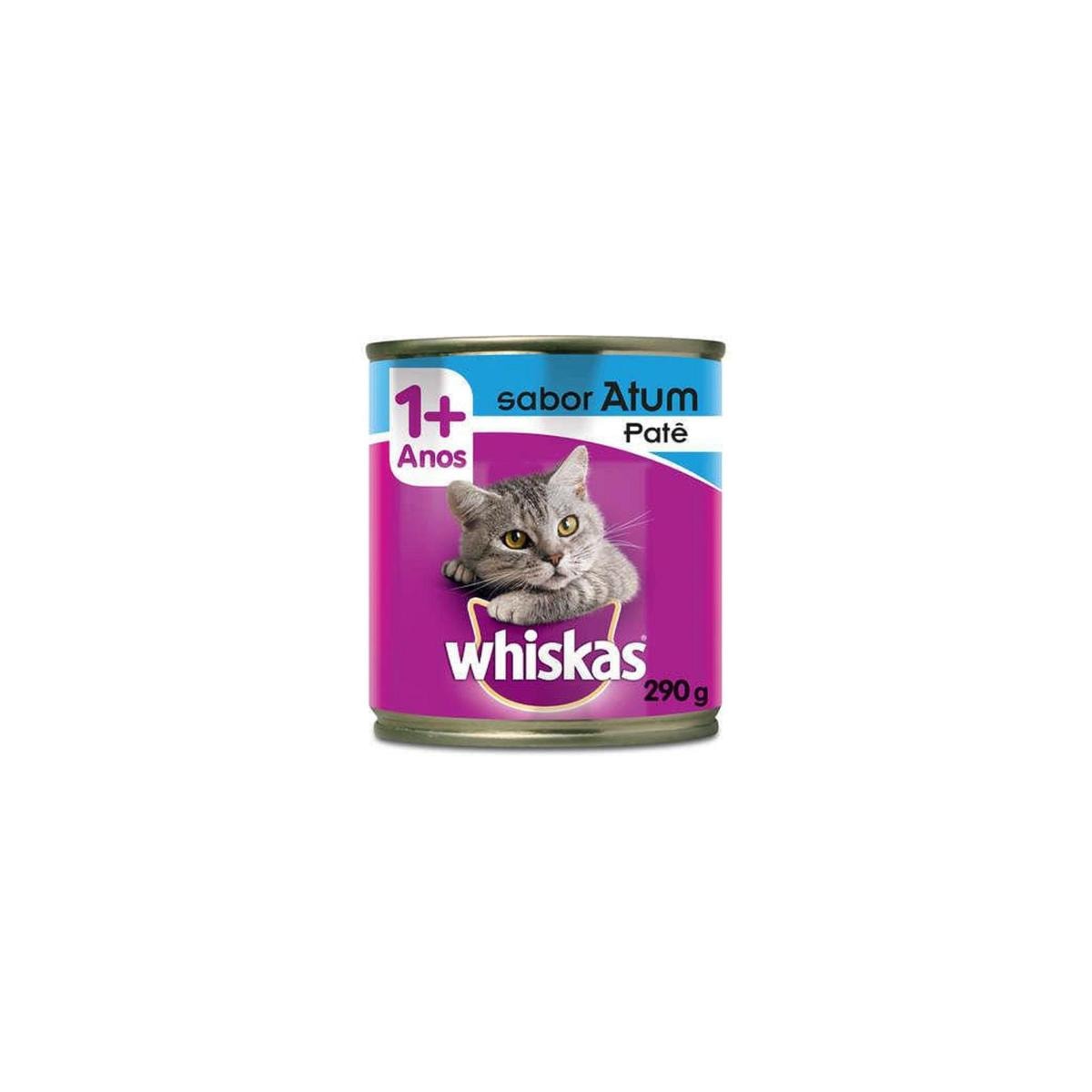 Patê Whiskas Atum Ao Molho 290g