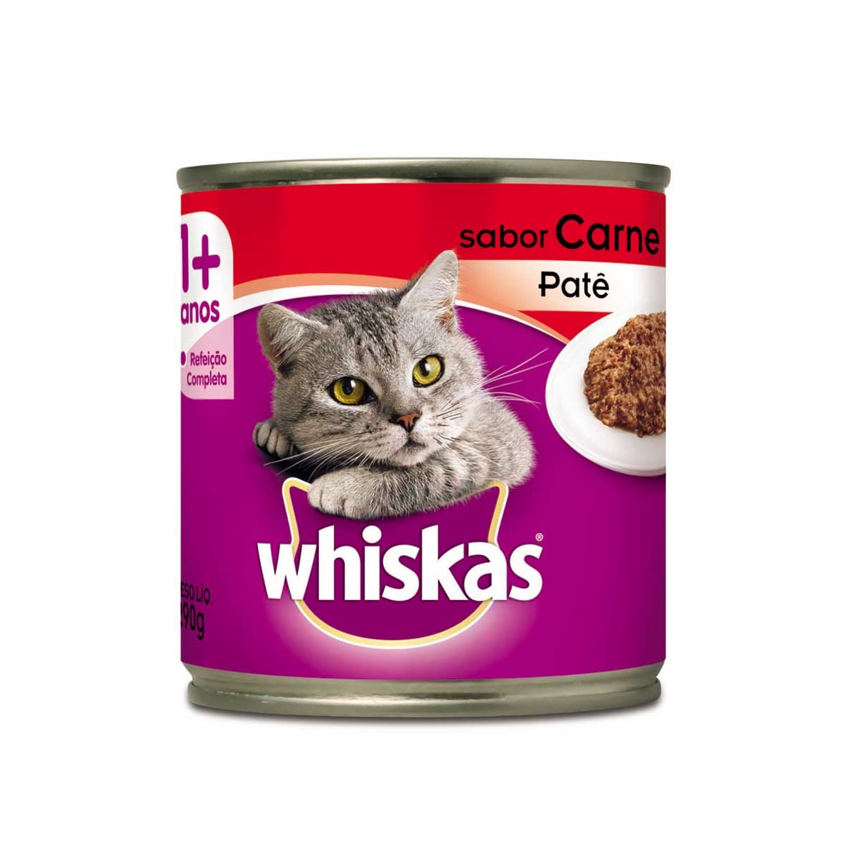 Patê Whiskas Carne 290g