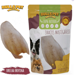 Petisco Bulls Pet Orelha Bovina para Cães