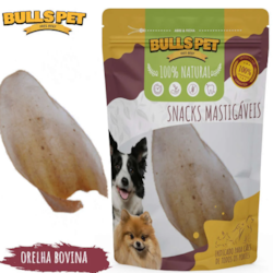 Petisco Bulls Pet Orelha Suina para Cães