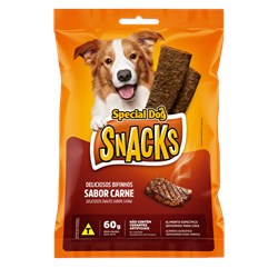 Petisco Special Dog Snacks para Cães Sabor Carne
