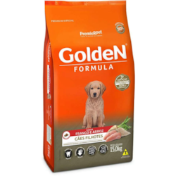 Premier Golden Formula Cães Filhotes Frango e Arroz