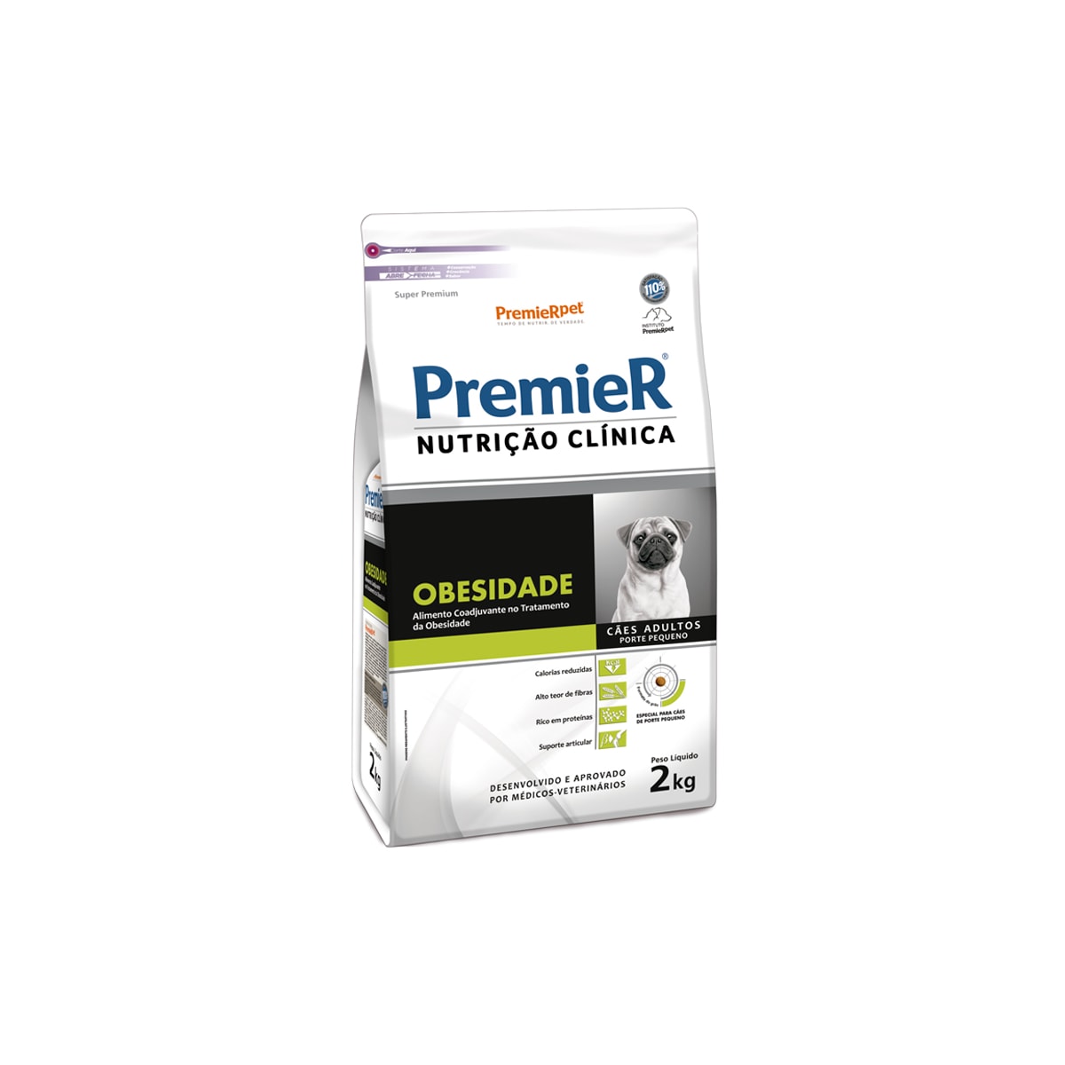 Premier Nutrição Clínica Obesidade para Cães Adultos Pequeno Porte