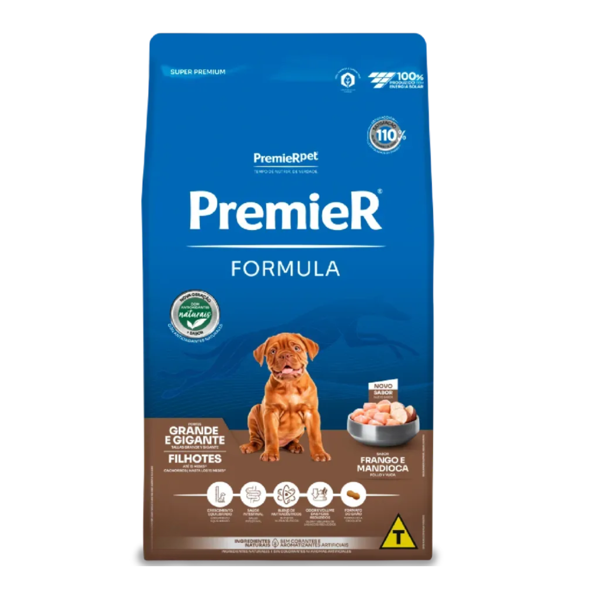Premier Pet Formula Cães Filhotes Raças Grandes e Gigantes Frango