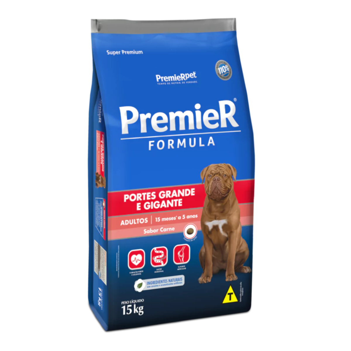 Premier Pet Formula Carne Cães Adultos Porte Grande e Gigante