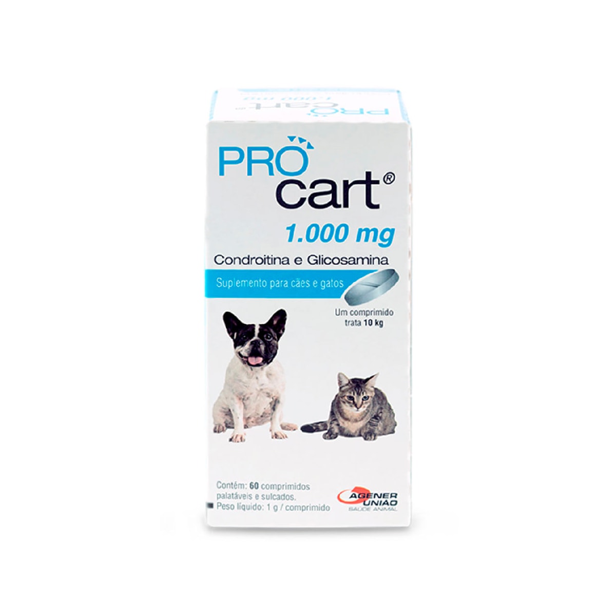 Pro Cart 1000mg Com 60 Comprimidos