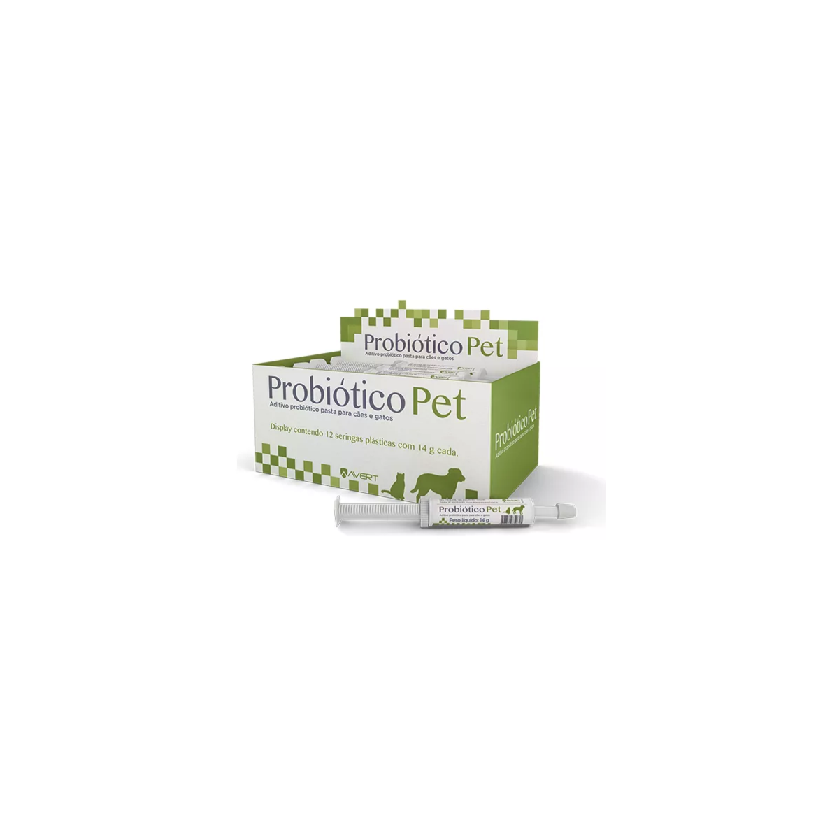 Probiótico Pet Avert para Cães e Gatos 14g