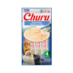 Purê Churu Atum para Gatos 56g (C/4 Unidades)