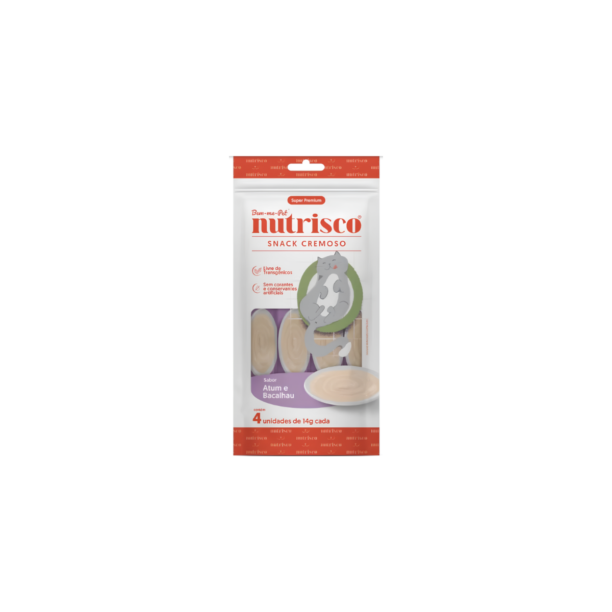 PURÊ CREMOSO NUTRISCO ATUM E BACALHAU 56G