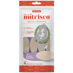 PURÊ CREMOSO NUTRISCO ATUM E BACALHAU 56G