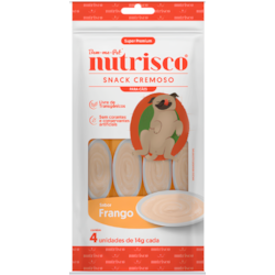 PURÊ CREMOSO NUTRISCO FRANGO CÃES 56G