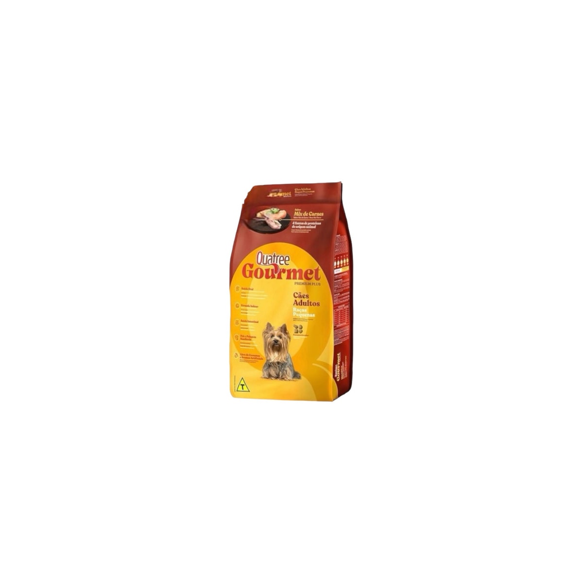 Quatree Gourmet Ração para Cães Adultos Raças Pequenas