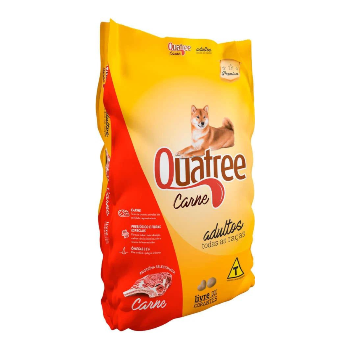 Quatree para Cães Adultos Sabor Carne