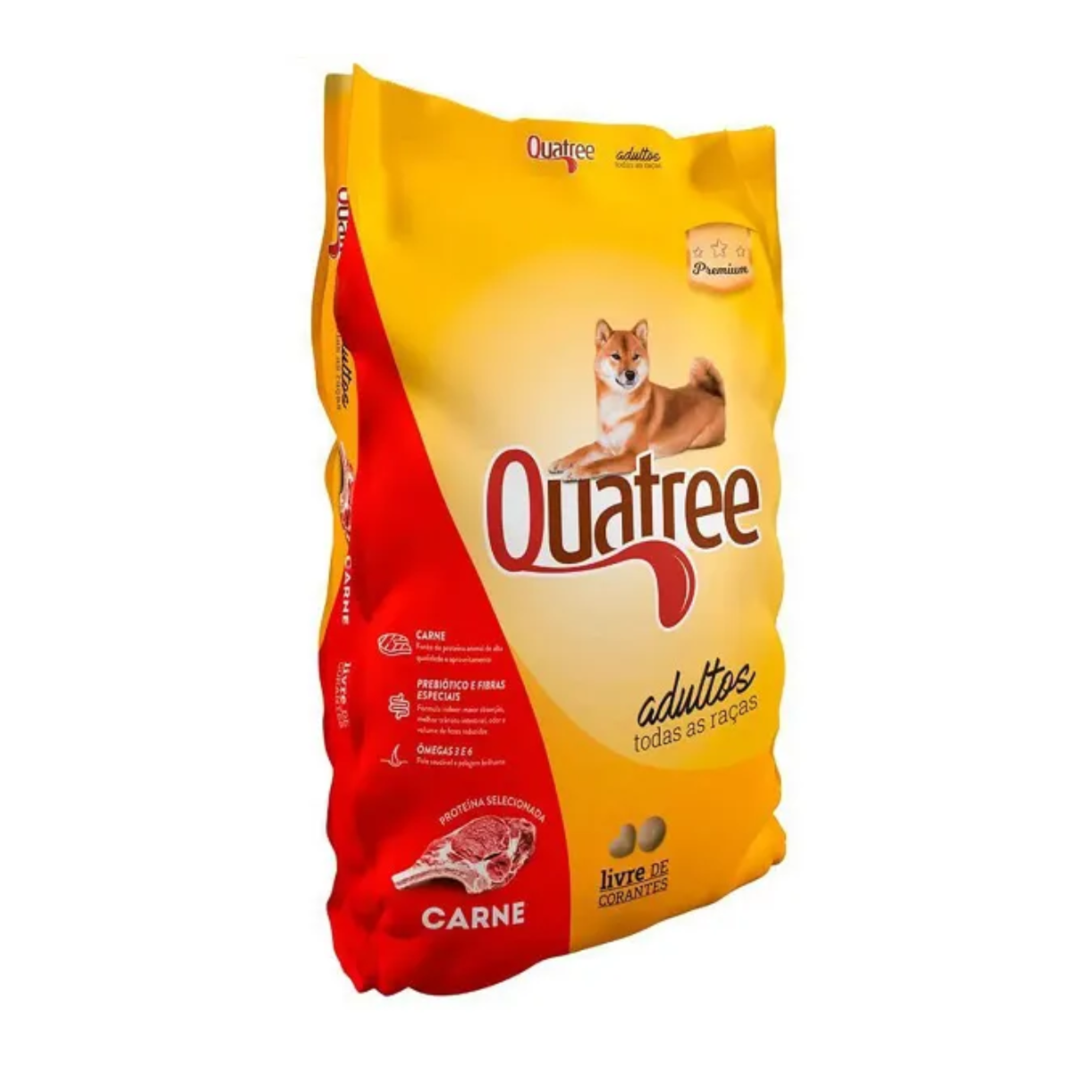 Quatree para Cães Adultos Sabor Carne