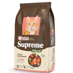 Quatree Supreme Ração para Gatos Castrados Salmao 10.1kg