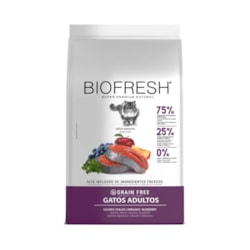 Ração BioFresh Gato Adultos Salmão 7,5kg