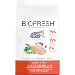 Ração BioFresh Gato Castrados Frango 7,5kg