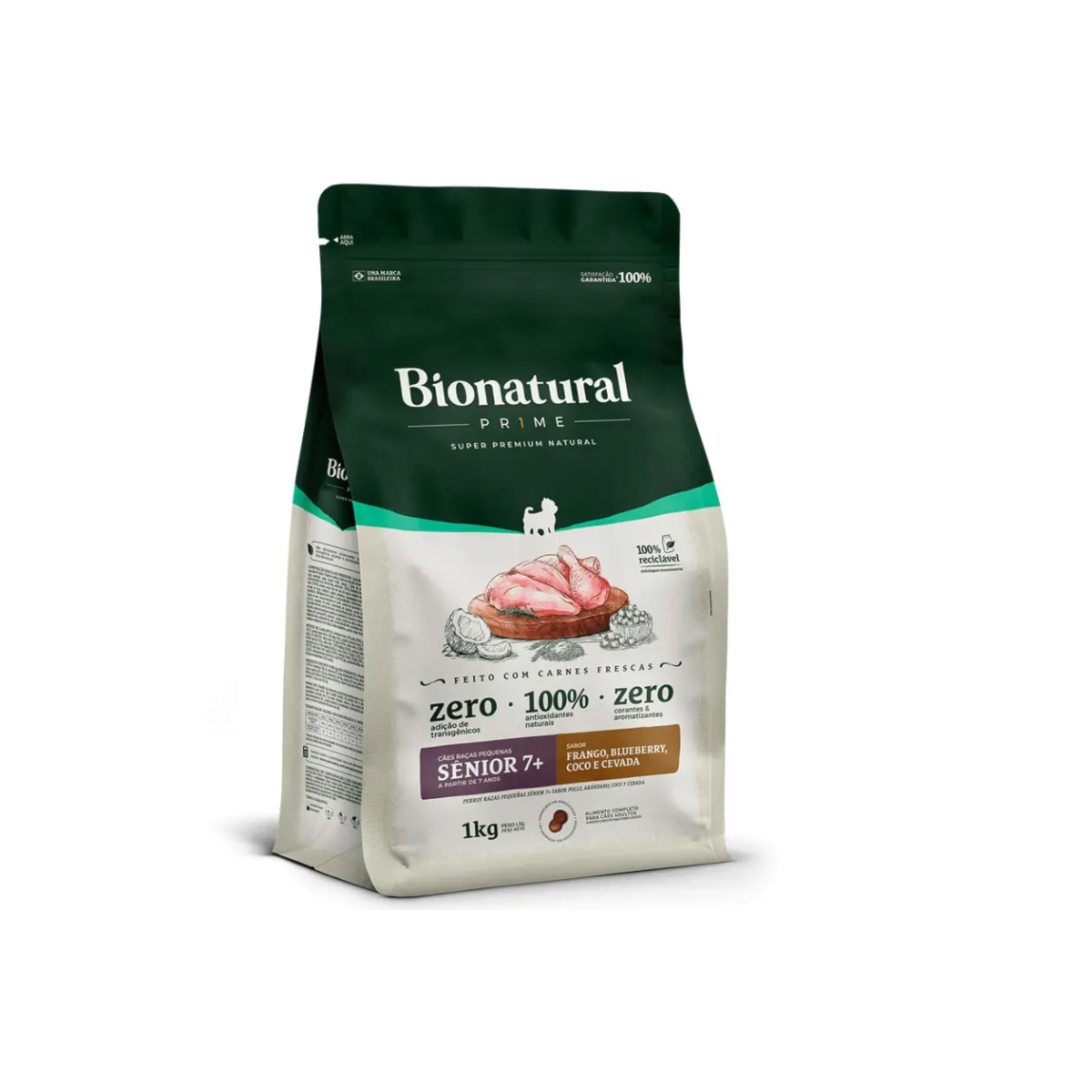 Ração Bionatural Prime Para Cães Sênior 1Kg