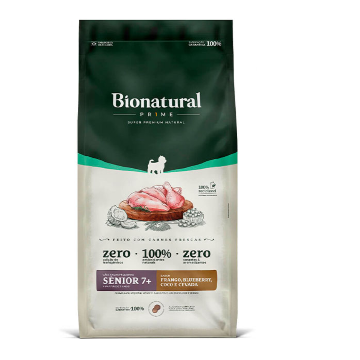 Ração Bionatural Prime Para Cães Sênior 1Kg