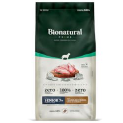 Ração Bionatural Prime para Cães Sênior 7+ de Raças Médias e Grandes Sabor Frango 15kg