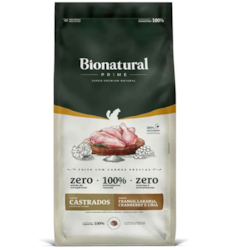 Ração Bionatural Prime para Gatos Castrados Sabor Frango 20kg