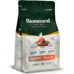 Ração Bionatural Prime Para Gatos Filhotes Sabor Salmão 1,5Kg