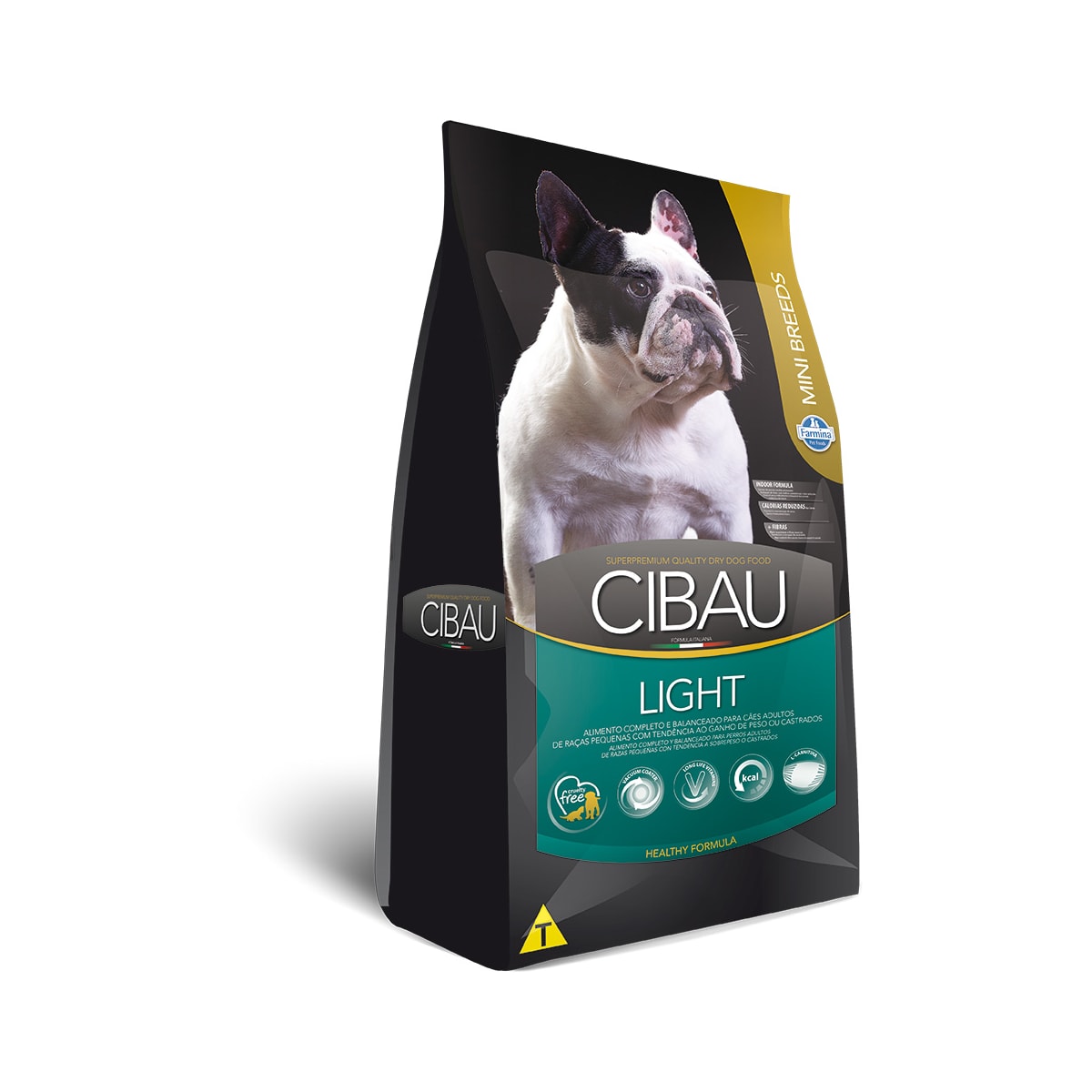 Ração Cibau Light Mini Breeds para Cães Adultos de Raças Pequenas