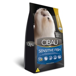 Ração Cibau Sensitive Fish Adult Mini Breeds para Cães Adultos de Raças Pequenas