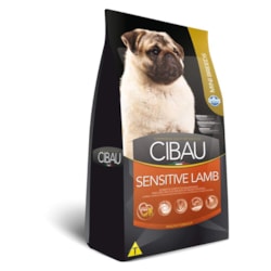 Ração Cibau Sensitive Lamb Adult Mini Breeds para Cães Adultos de Raças Pequenas