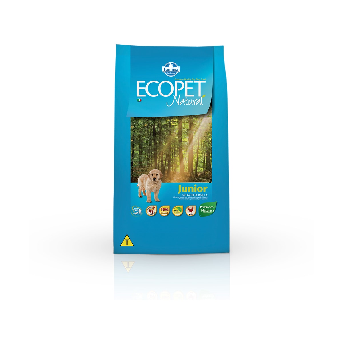 Ração Ecopet Natural Junior para Cães Filhotes