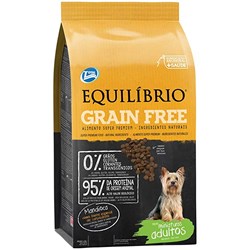 Ração Equilíbrio Grain Free para Cães Adultos de Raças Mini e Pequenas