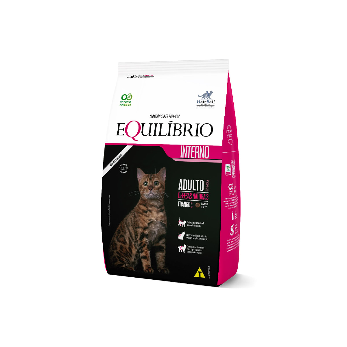 Ração Equilíbrio para Gatos Adultos Sabor Frango