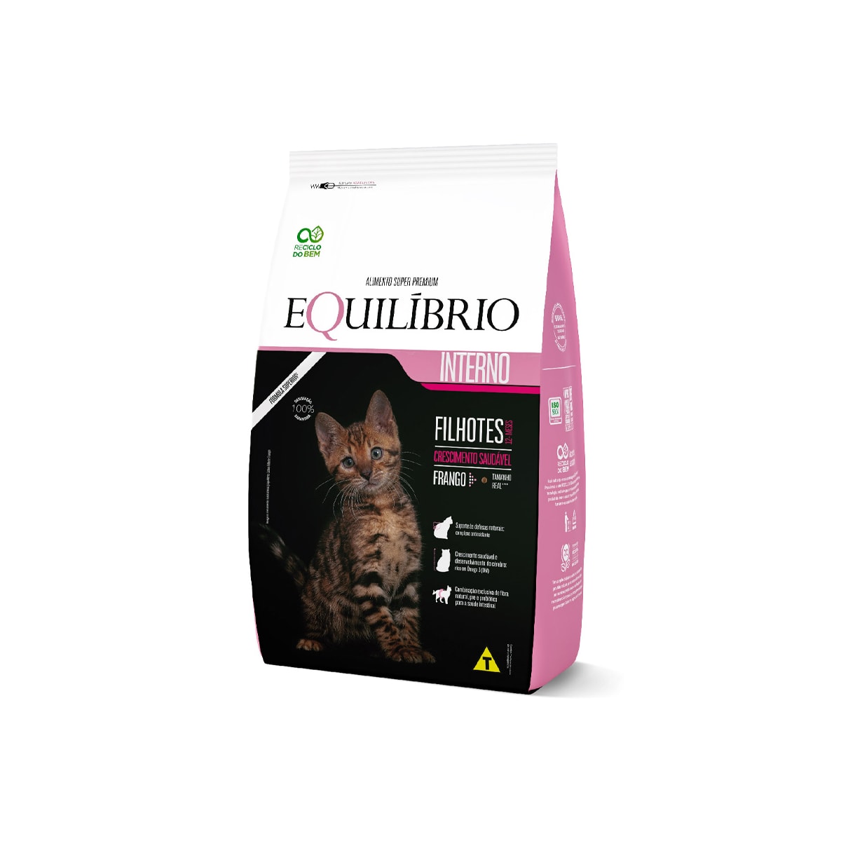 Ração Equilíbrio para Gatos Filhotes Sabor Frango