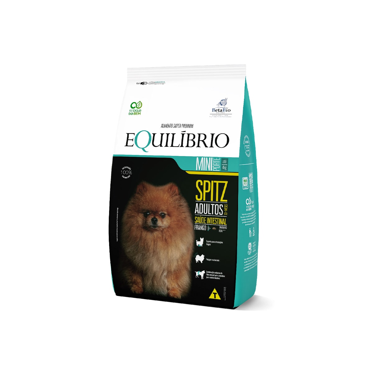 Ração Equilíbrio Spitz para Cães Adultos de Porte Mini