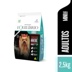 Ração Equilíbrio Yorkshire para Cães Adultos de Porte Mini Sabor Frango