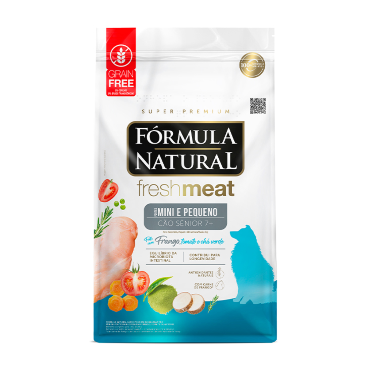 RAÇÃO FORMULA NATURAL FRESH MEAT SENIOR FRANGO MINI PEQ 1KG
