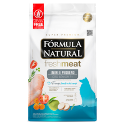 RAÇÃO FORMULA NATURAL FRESH MEAT SENIOR FRANGO MINI PEQ 1KG