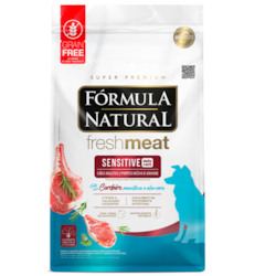 Ração Fórmula Natural Fresh Meat Sensitive para Cães Adultos de Médio e Grande Porte 12kg