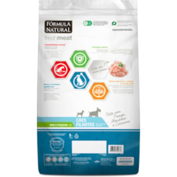 Ração Fórmula Natural FreshMeat para Cães Filhotes Raças Mini e Pequena