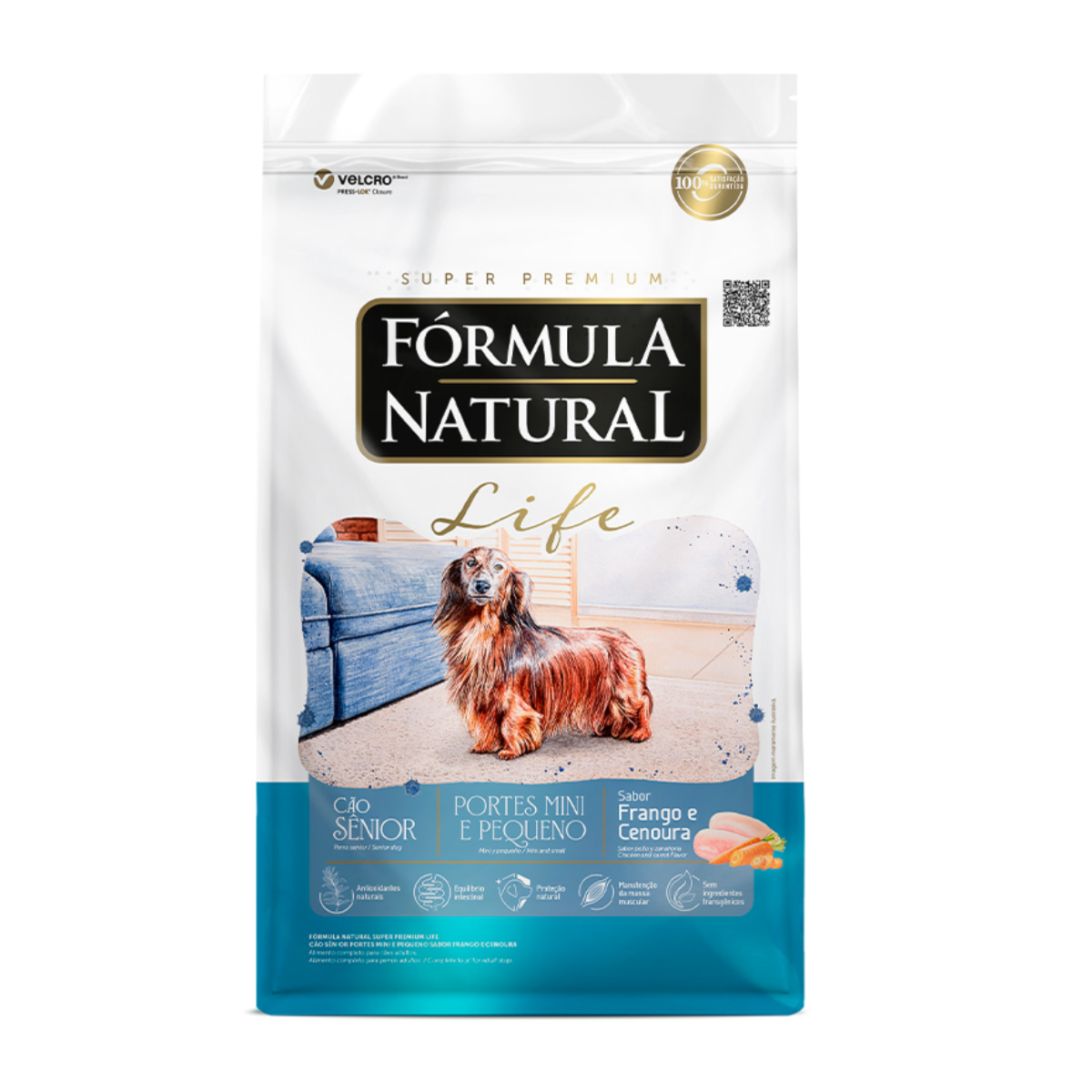 RAÇÃO FORMULA NATURAL LIFE (SENIOR-MINI/PP) 10,1KG