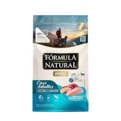 Ração Fórmula Natural Pro Cães Adultos Raças Médias e Grandes Frango 20kg