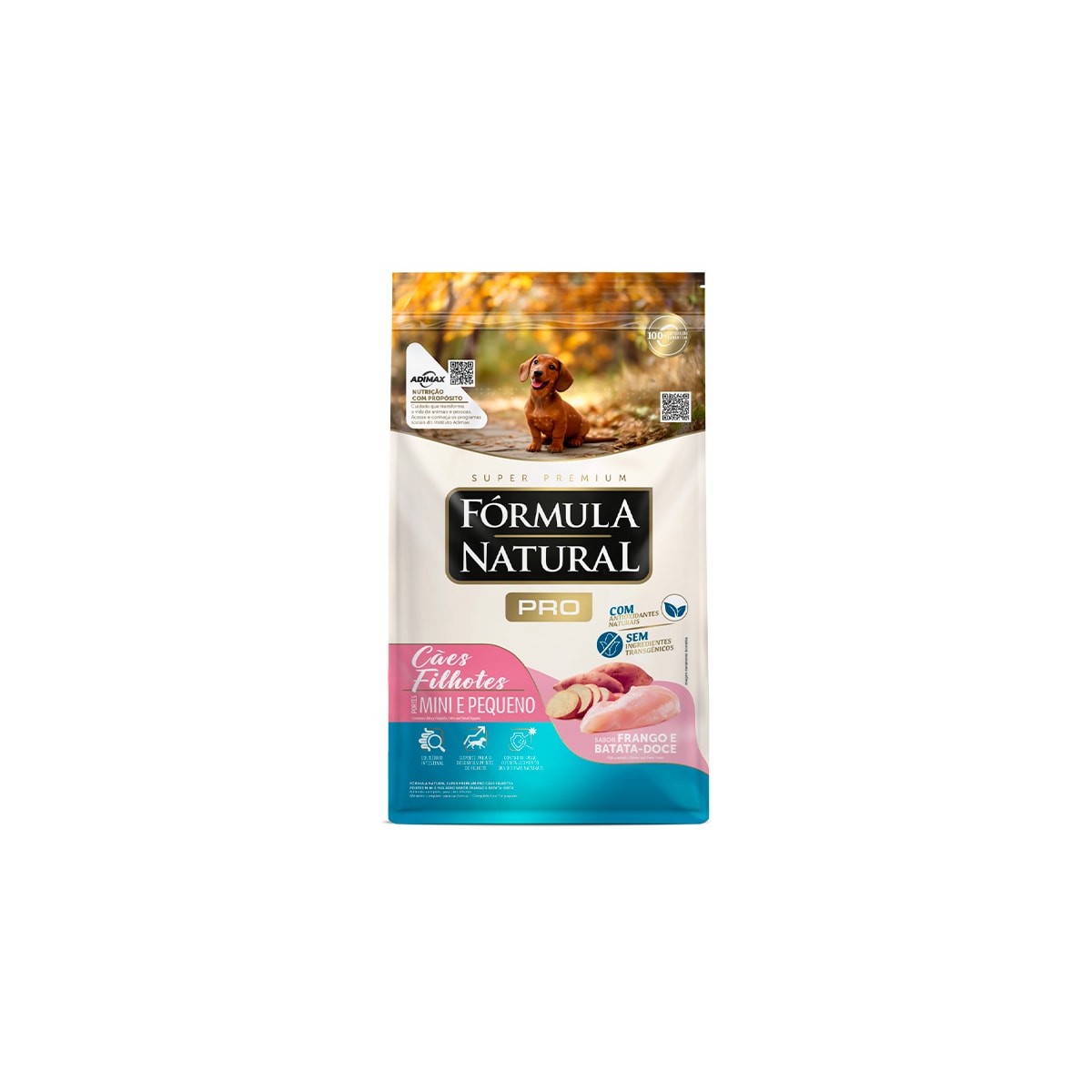 Ração Fórmula Natural Pro Cães Filhotes Mini/Pequenos Frango e Arroz Integral 15kg