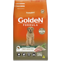 Ração Golden Formula Cães Adultos - Frango e Arroz