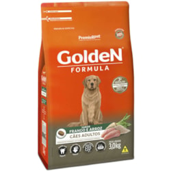 Ração Golden Formula Cães Adultos - Frango e Arroz
