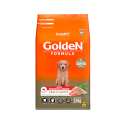 Ração Golden Fórmula Mini Bits para Cães Filhotes de Porte Pequeno Sabor Frango e Arroz