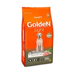 Ração Golden Light para Cães Adultos Raças Médias e Grandes sabor Frango e Arroz