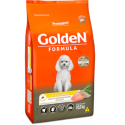 Ração Golden Mini Bits para Cães Adultos Sabor Peru